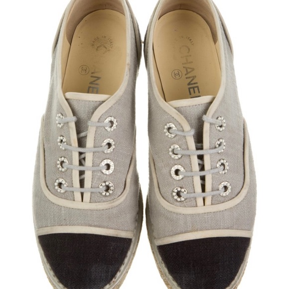 Chanel CC Espadrilles with Pearl - Picture 3 of 5